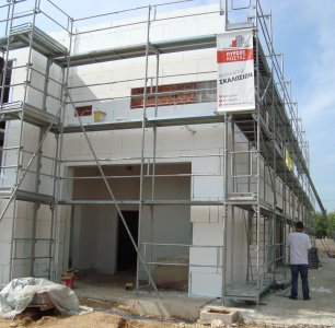 Γαλβανιζέ Σκαλωσιά στον Άγιο Στέφανο
