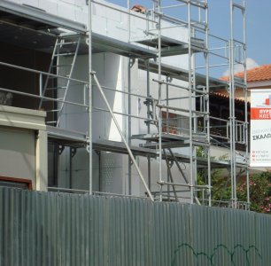 Γαλβανιζέ Σκαλωσιά στον Άγιο Στέφανο